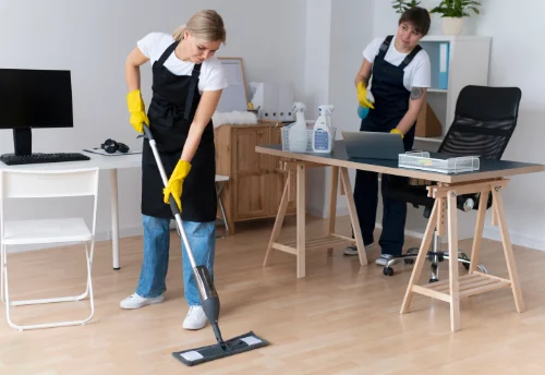 Nettoyage de bureau professionnel à Baulay